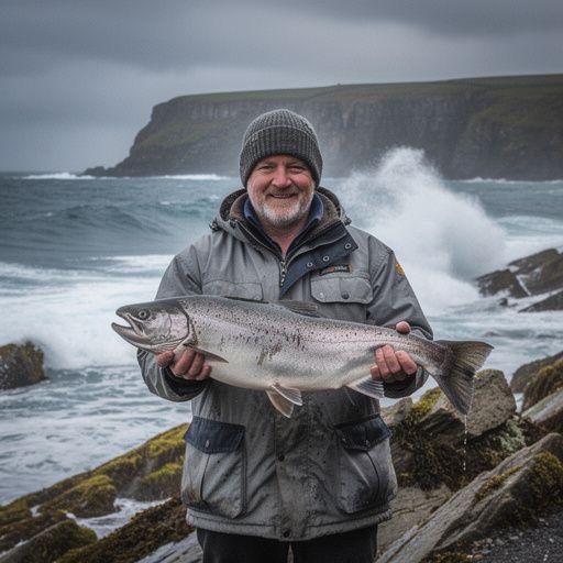 A group of friends gathered around a campfire by the water, sharing stories and tips about their recent fishing adventures.